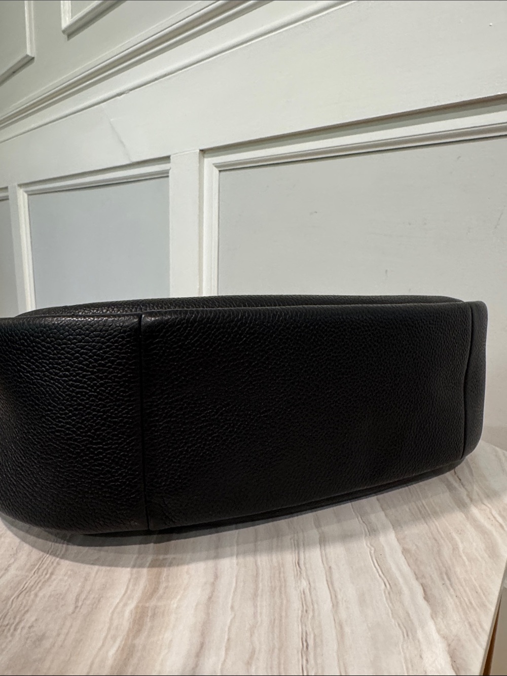 Kate Spade Bag Kayla Crescent Black Leather Shoulder Bag - Picture 10 of 17